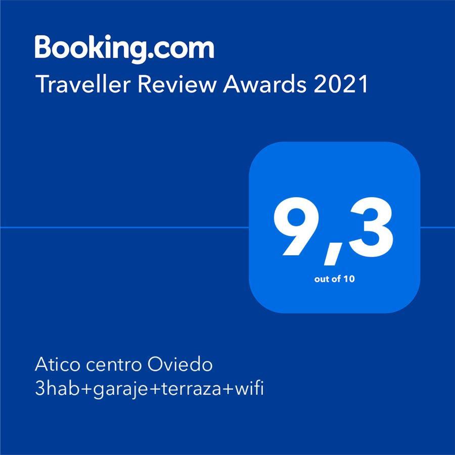 Апартаменти Atico Centro Oviedo 3Hab+Garaje+Terraza+Wifi Екстер'єр фото